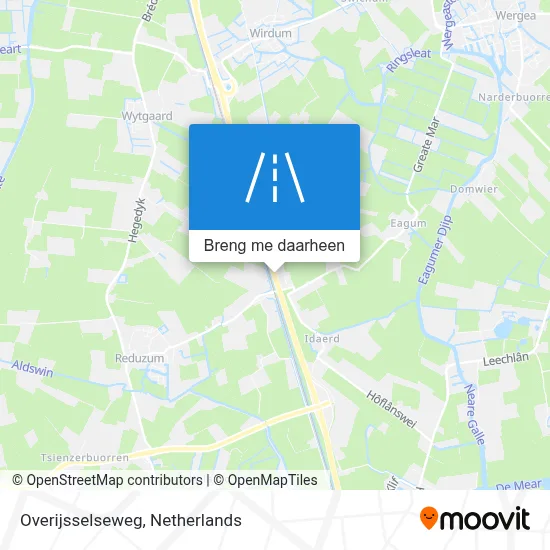 Overijsselseweg kaart