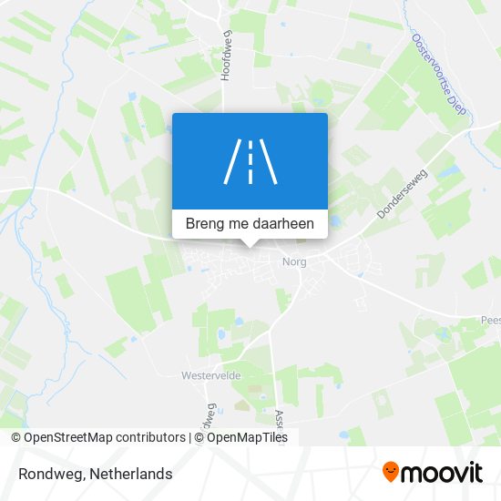 Rondweg kaart