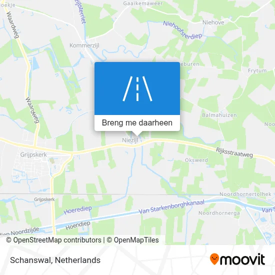 Schanswal kaart