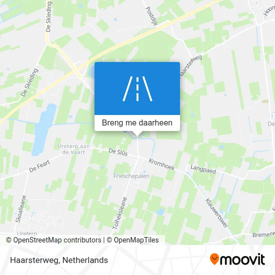 Haarsterweg kaart