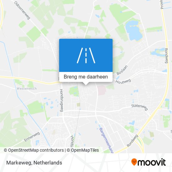 Markeweg kaart