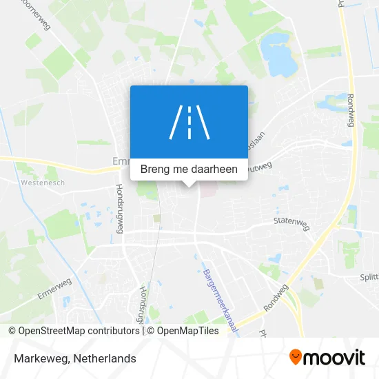 Markeweg kaart