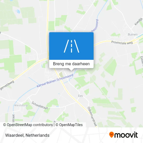 Waardeel kaart
