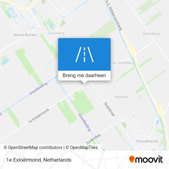 1e Exloërmond kaart