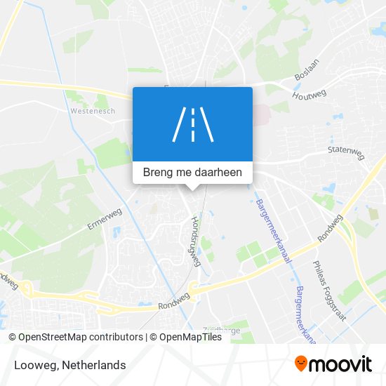 Looweg kaart