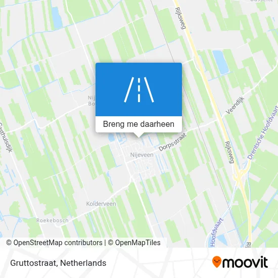 Gruttostraat kaart