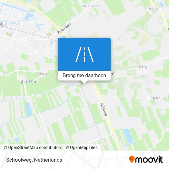 Schoolweg kaart