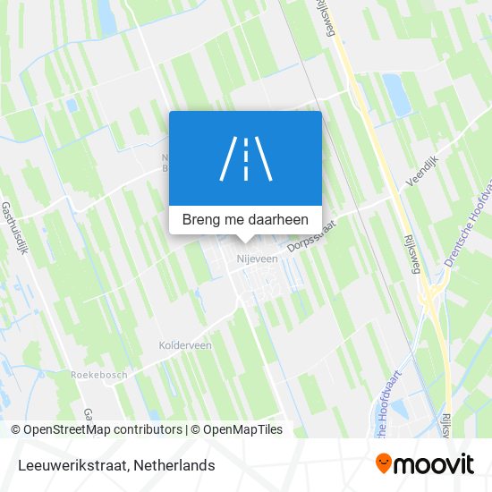 Leeuwerikstraat kaart