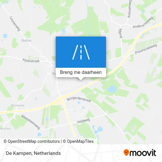 De Kampen kaart
