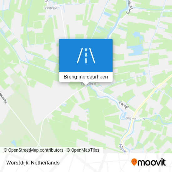 Worstdijk kaart