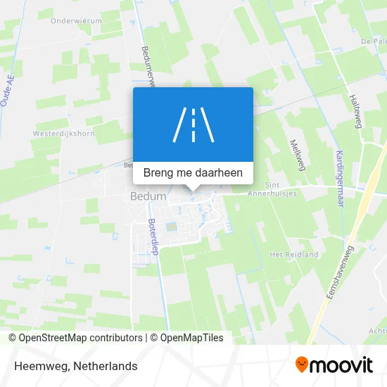 Heemweg kaart