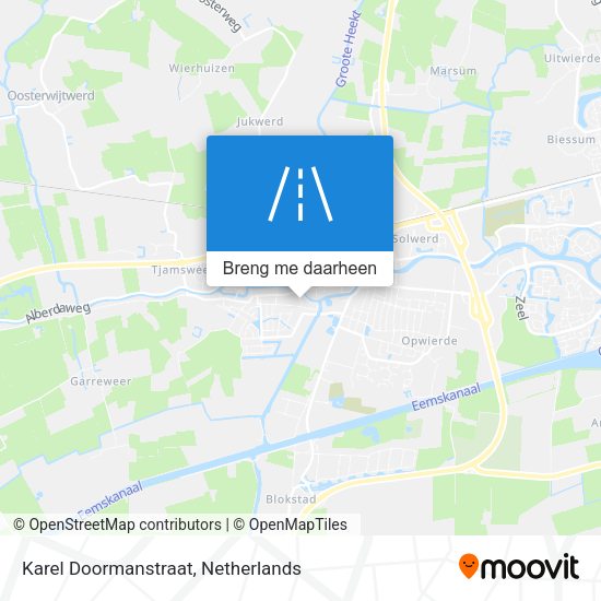 Karel Doormanstraat kaart
