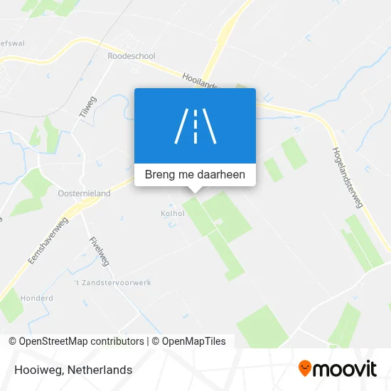 Hooiweg kaart