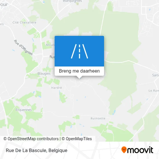 Rue De La Bascule kaart