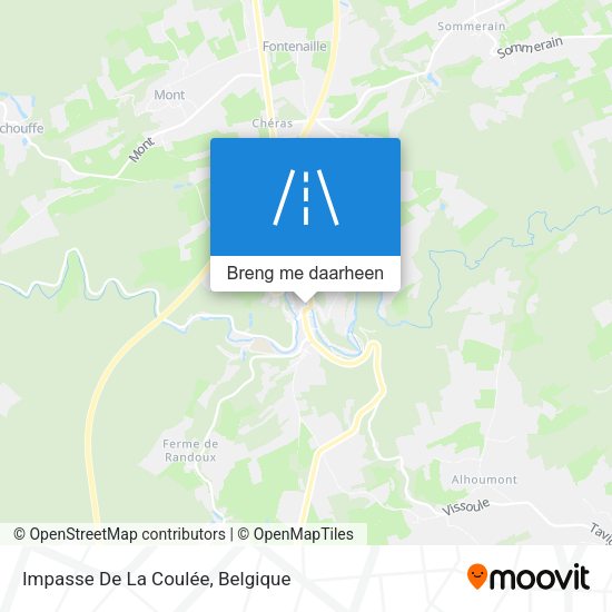 Impasse De La Coulée kaart