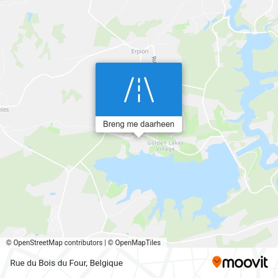Rue du Bois du Four kaart