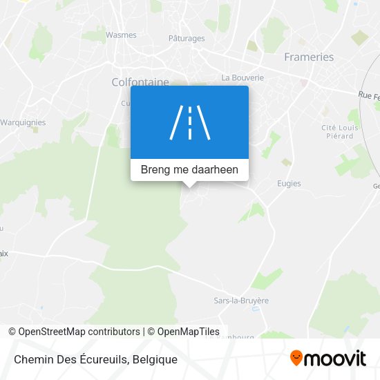 Chemin Des Écureuils kaart