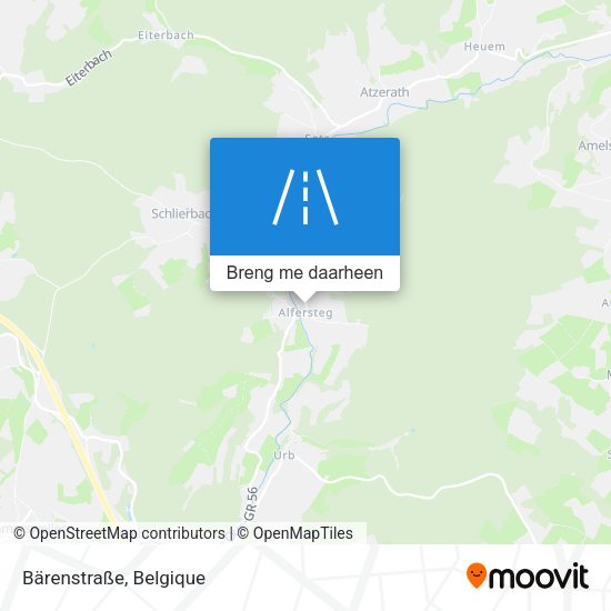 Bärenstraße kaart
