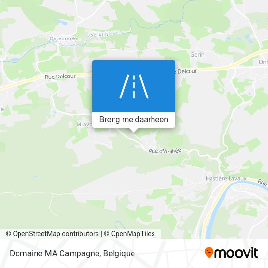 Domaine MA Campagne kaart