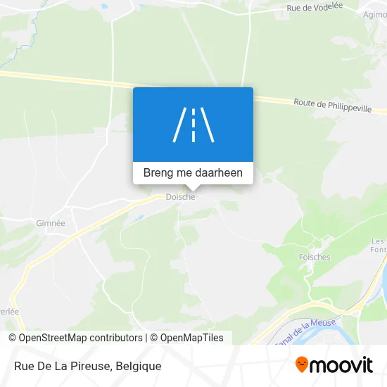 Rue De La Pireuse kaart