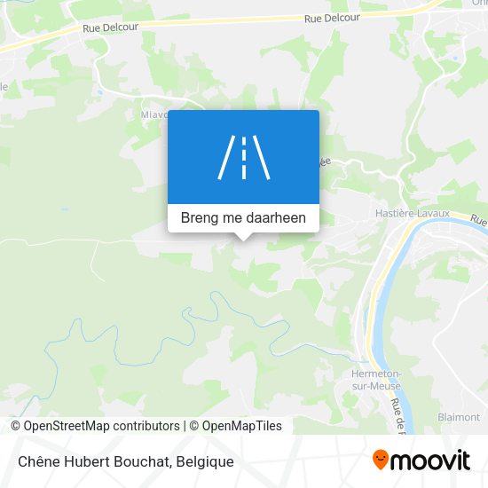 Chêne Hubert Bouchat kaart