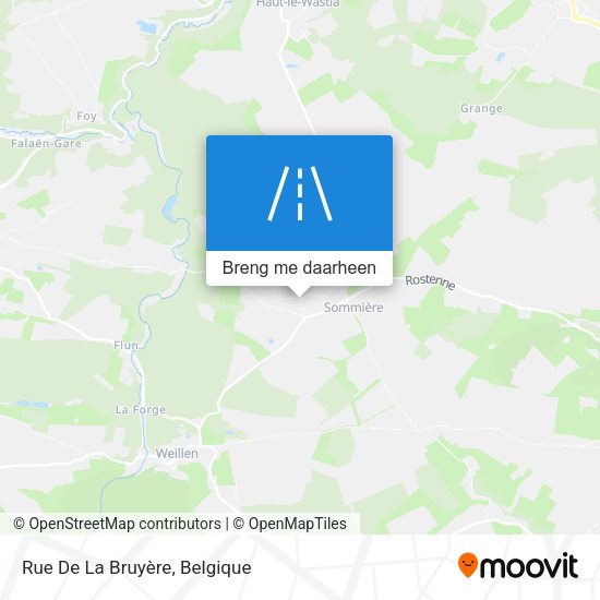 Rue De La Bruyère kaart