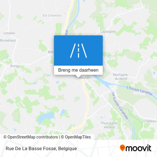 Rue De La Basse Fosse kaart