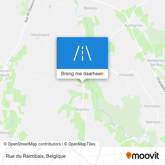 Rue du Raimbaix kaart