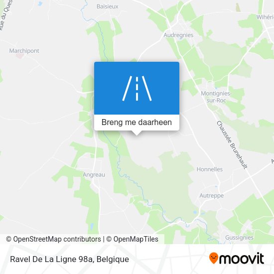 Ravel De La Ligne 98a kaart