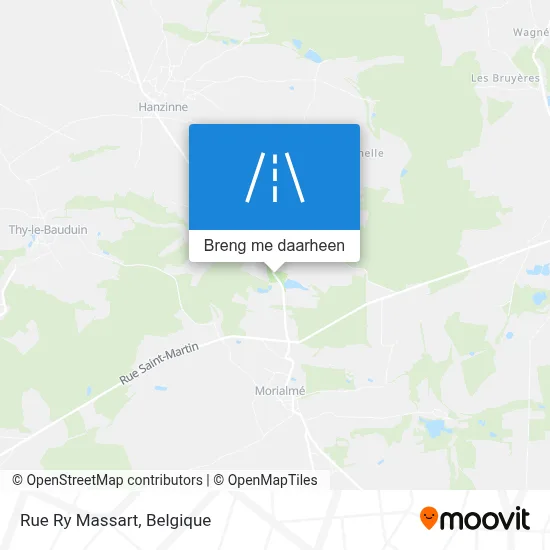 Rue Ry Massart kaart