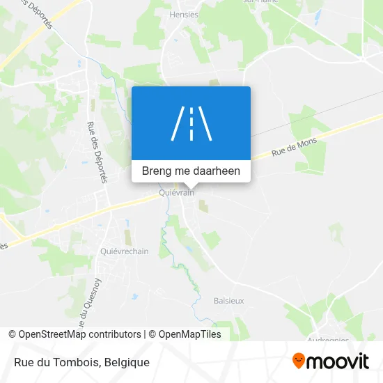 Rue du Tombois kaart