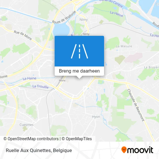 Ruelle Aux Quinettes kaart