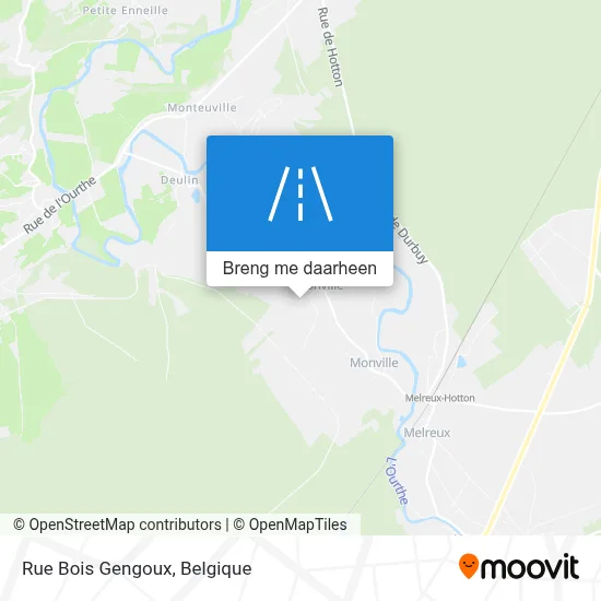 Rue Bois Gengoux kaart