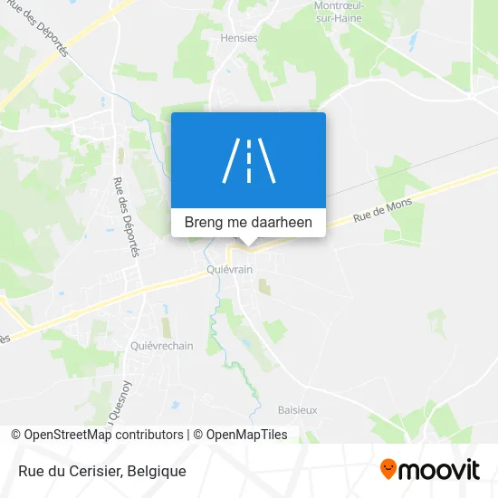 Rue du Cerisier kaart