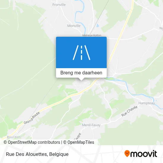 Rue Des Alouettes kaart