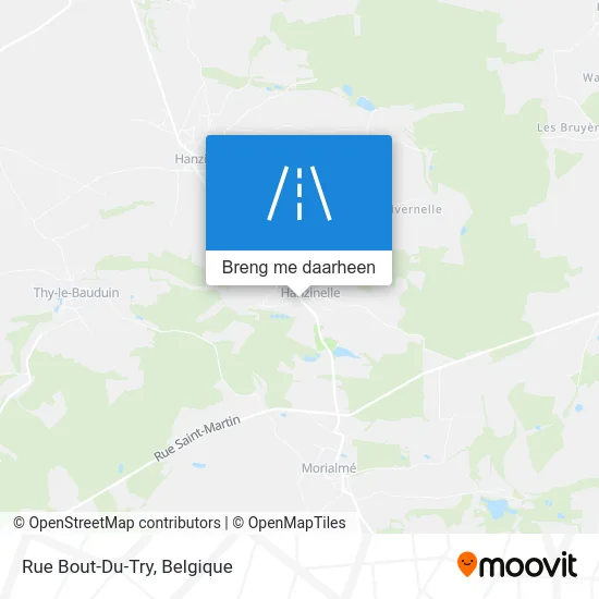 Rue Bout-Du-Try kaart