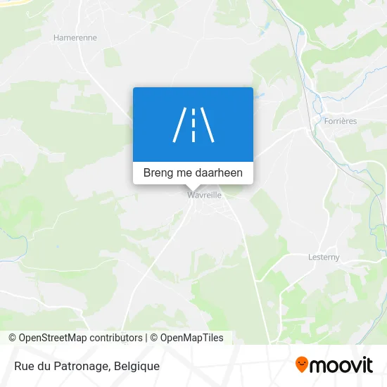 Rue du Patronage kaart