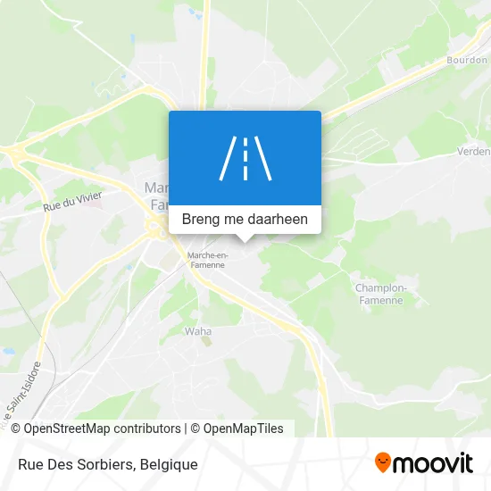 Rue Des Sorbiers kaart