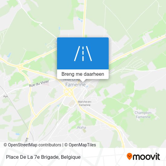Place De La 7e Brigade kaart