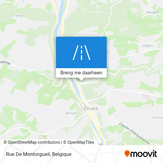 Rue De Montorgueil kaart