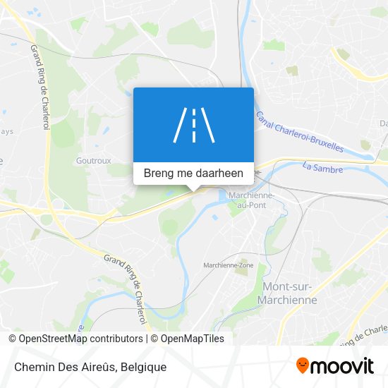 Chemin Des Aireûs kaart