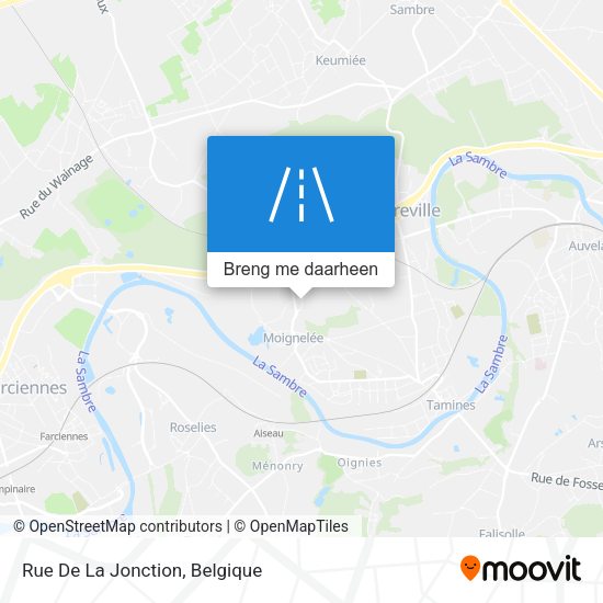 Rue De La Jonction kaart