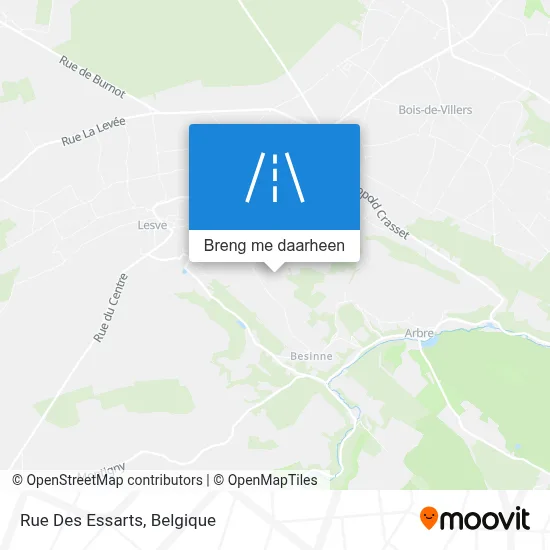 Rue Des Essarts kaart