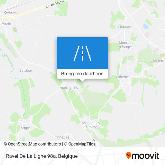 Ravel De La Ligne 98a kaart