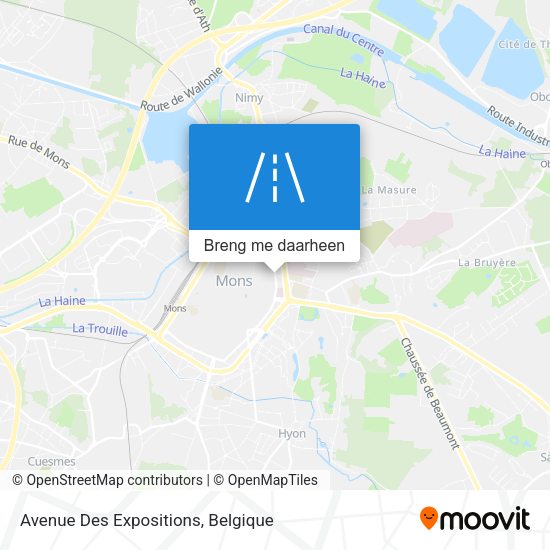 Avenue Des Expositions kaart