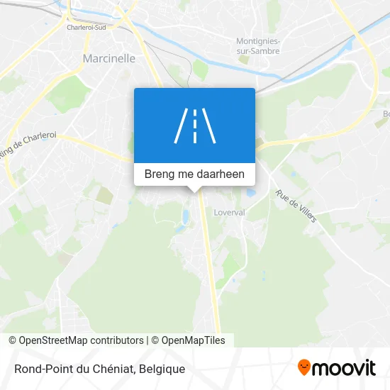 Rond-Point du Chéniat kaart