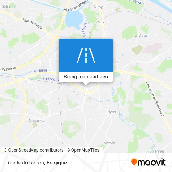 Ruelle du Repos kaart