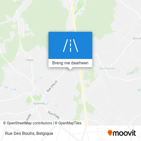 Rue Des Boutis kaart