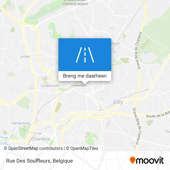 Rue Des Souffleurs kaart