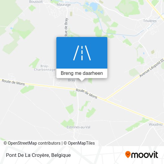 Pont De La Croyère kaart
